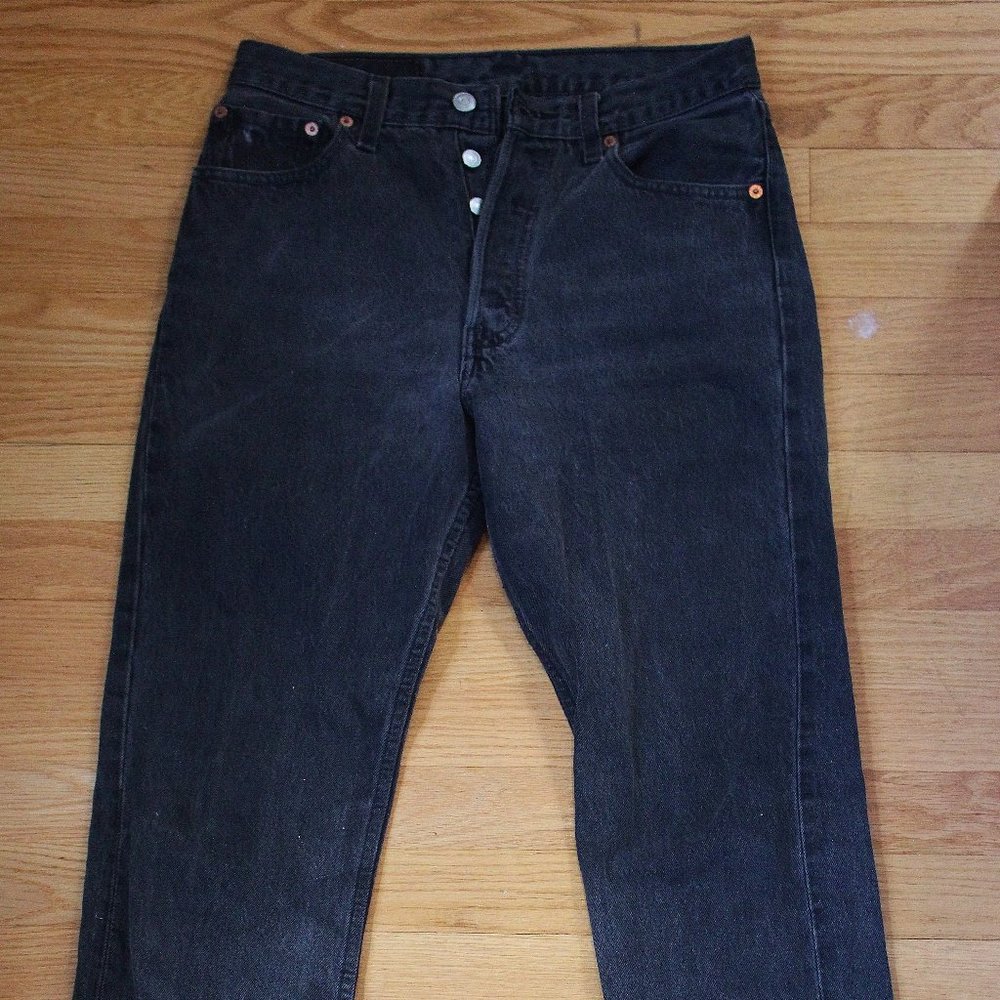 Levis 501 VTG Black